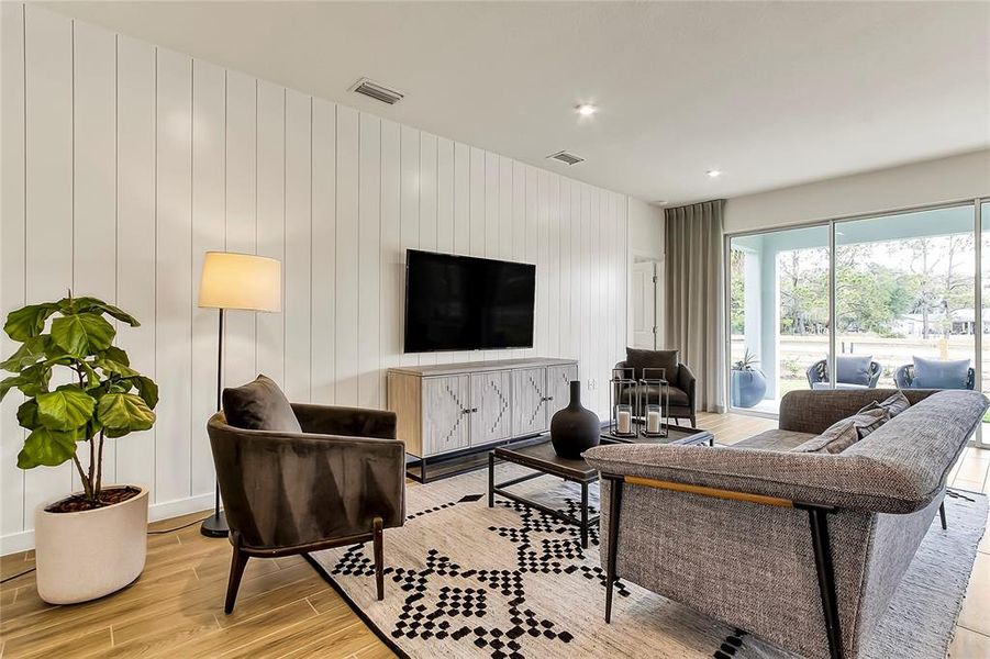 Furnished interior view inside a new home in Prairie Oaks, St. Cloud (Image 15).
