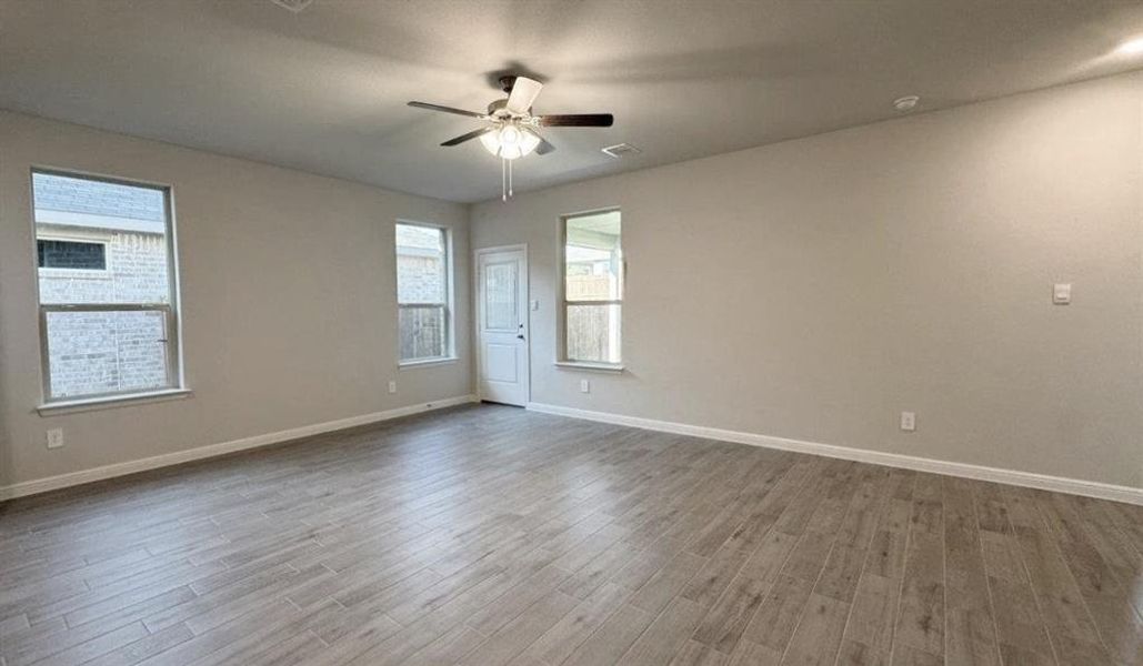 Spacious, unfurnished interior of a new home in The Canyons, Keene (Image 12). Spacious, unfurnished interior of a new home in The Canyons, Keene (Image 12).