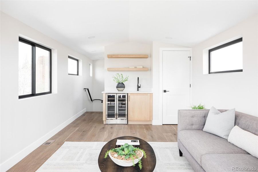 Furnished interior view inside a new home in , Denver (Image 6).