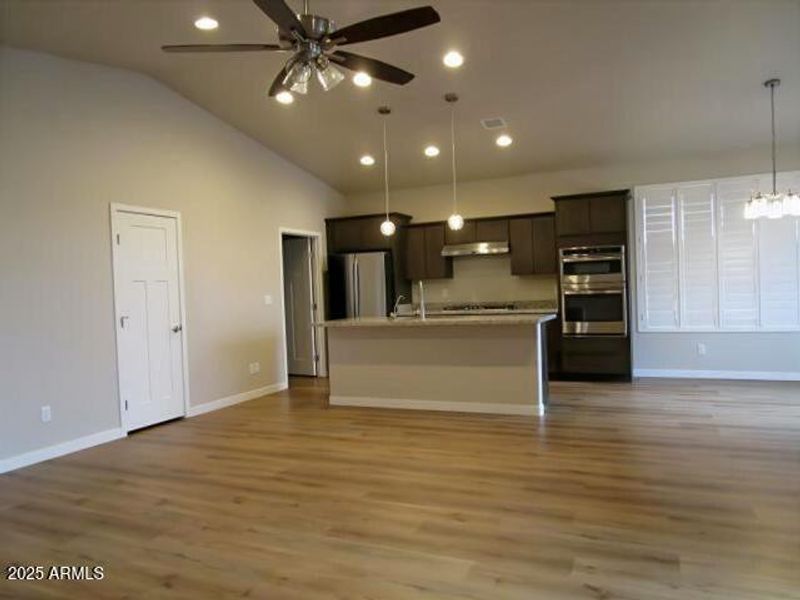 Kitchen view from Great room