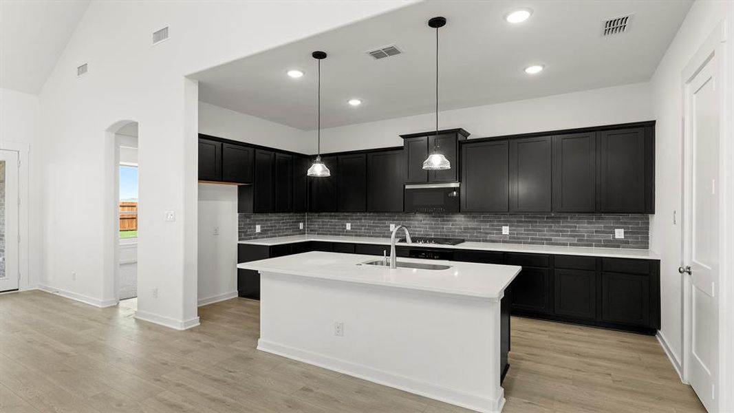 Furnished interior view inside a new home in Elevon 50s, Lavon (Image 12). Furnished interior view inside a new home in Elevon 50s, Lavon (Image 12).