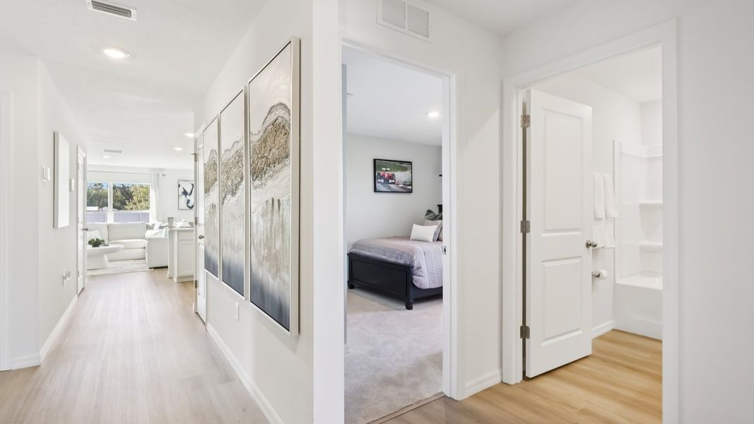 Furnished interior view inside a new home in Brookside, Ruskin (Image 5).