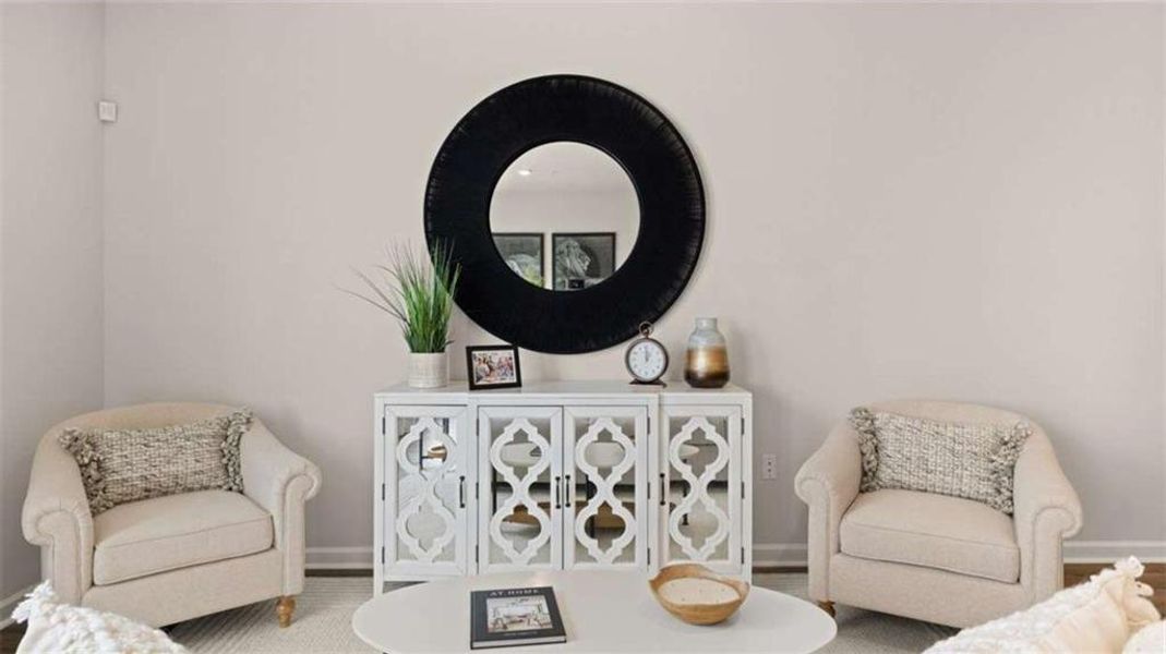 Furnished interior view inside a new home in Echo Glen, Stockbridge (Image 34).