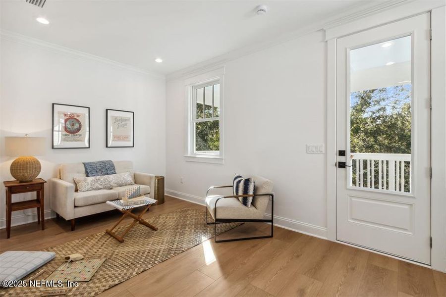 Furnished interior view inside a new home in , Fernandina Beach (Image 7). Furnished interior view inside a new home in , Fernandina Beach (Image 7).