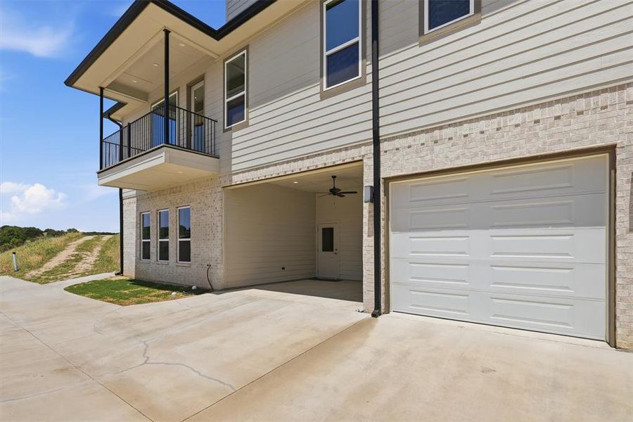 Exterior details and patio area of a home in , Granbury (Image 3). Exterior details and patio area of a home in , Granbury (Image 3).