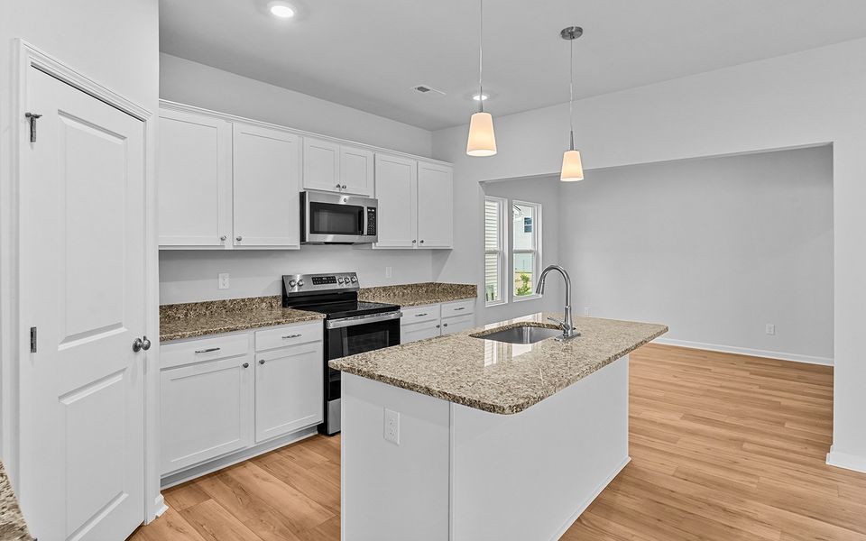 Furnished interior view inside a new home in Hanes Lake, Winston-Salem (Image 10).