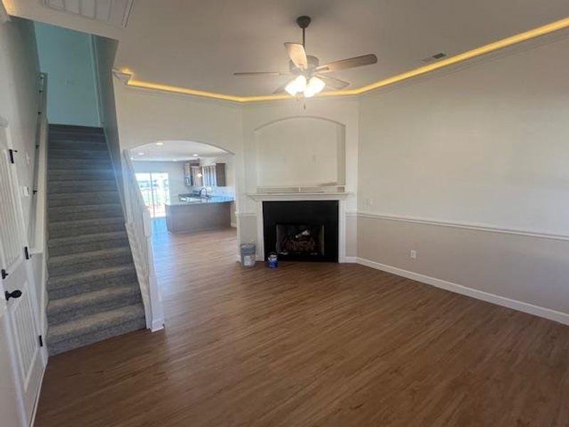 Furnished interior view inside a new home in Cleveland Meadows, Spartanburg (Image 4).