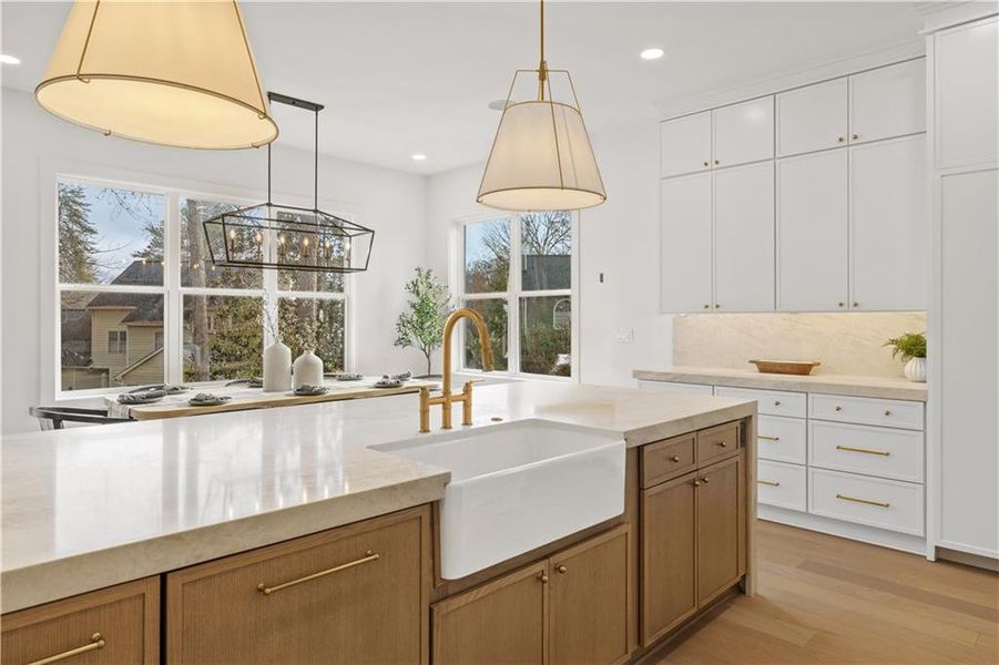 Furnished interior view inside a new home in , Johns Creek (Image 19).