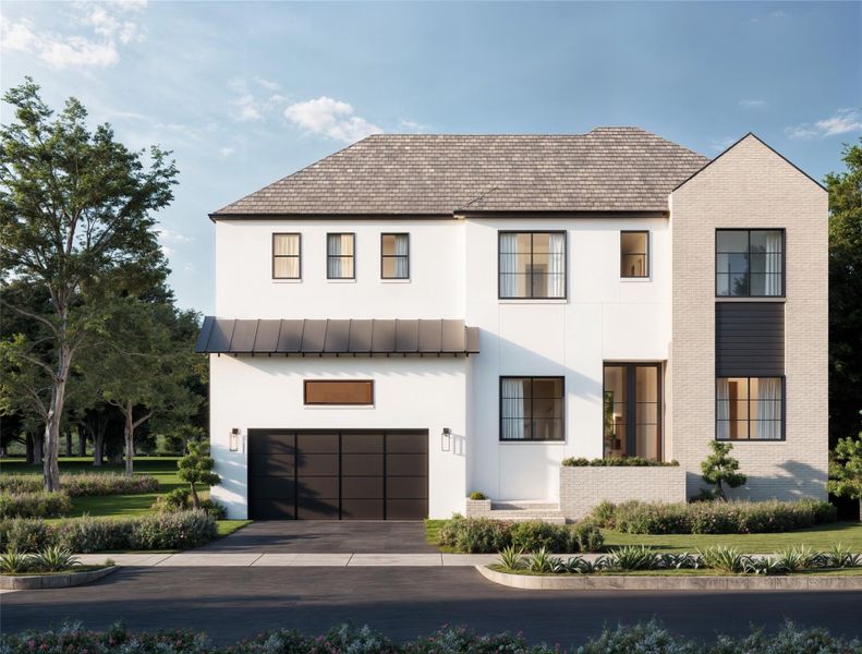 Facade rendering for 3606 Aberdeen Way. Facade rendering for 3606 Aberdeen Way.