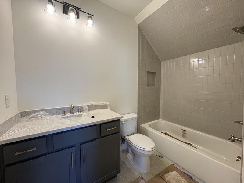 Furnished interior view inside a new home in , Cumming (Image 4).