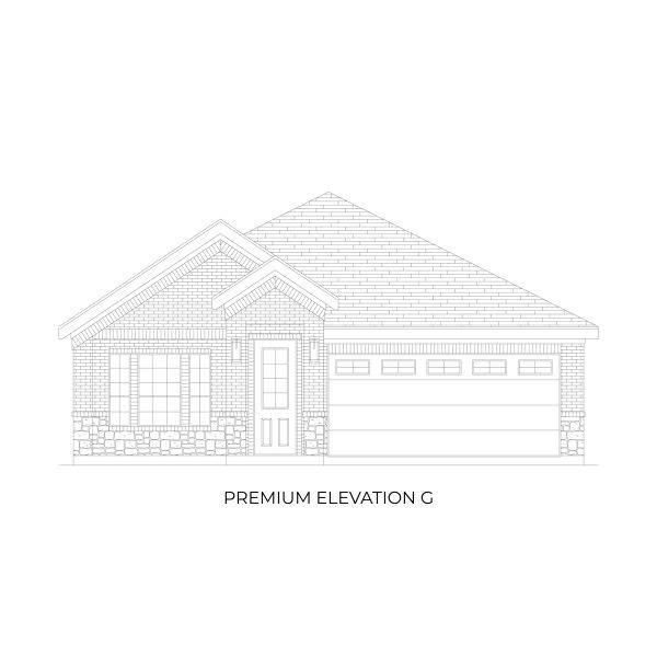 Representative rendering of the exterior for the Kennedy Select F by First Texas Homes (Image 15).