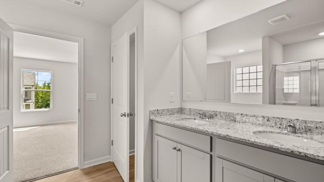 Furnished interior view inside a new home in Sheffield Highlands, Dallas (Image 9).