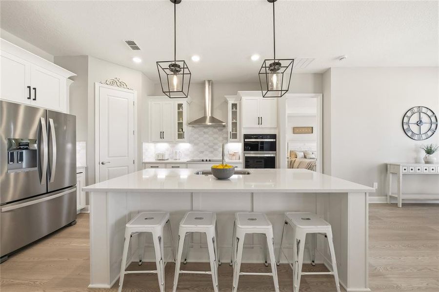 Furnished interior view inside a new home in Silverleaf Reserve, Winter Garden (Image 18).