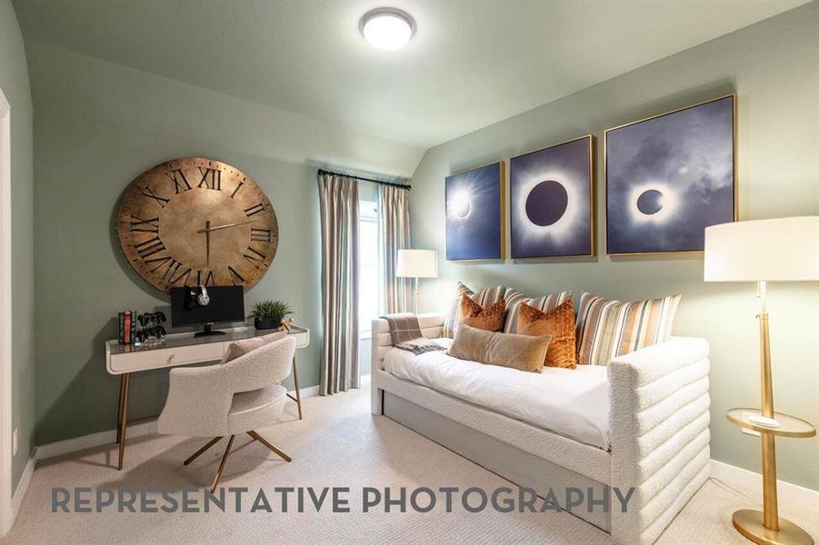 Furnished interior view inside a new home in Mosaic, Celina (Image 9).