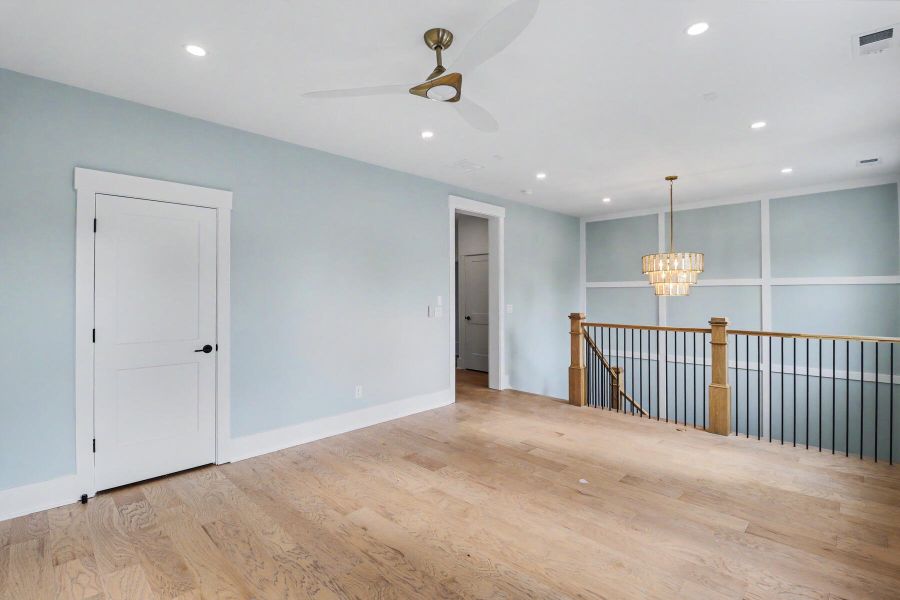 Spacious, unfurnished interior of a new home in The Preserve at Pennys Creek, Johns Island (Image 45).