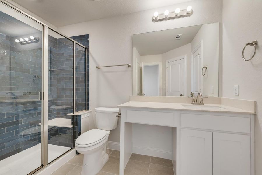 Furnished interior view inside a new home in Somercrest, Midlothian (Image 27).