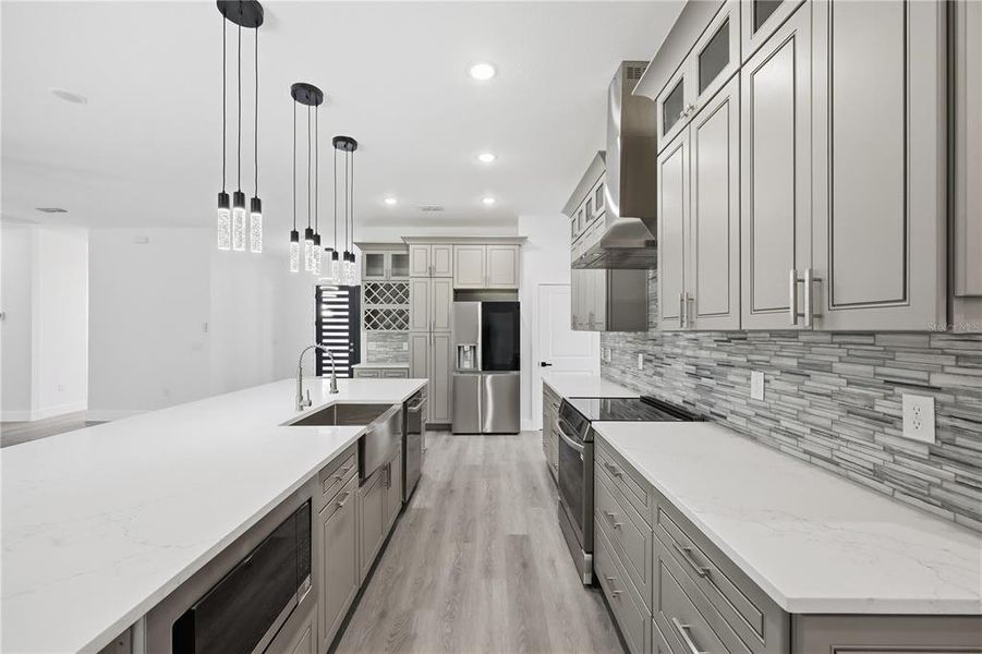 Furnished interior view inside a new home in , Wildwood (Image 11).