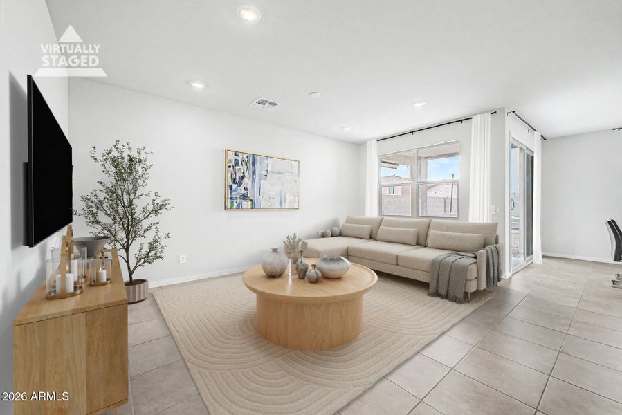 Virtual Staging of Great Room