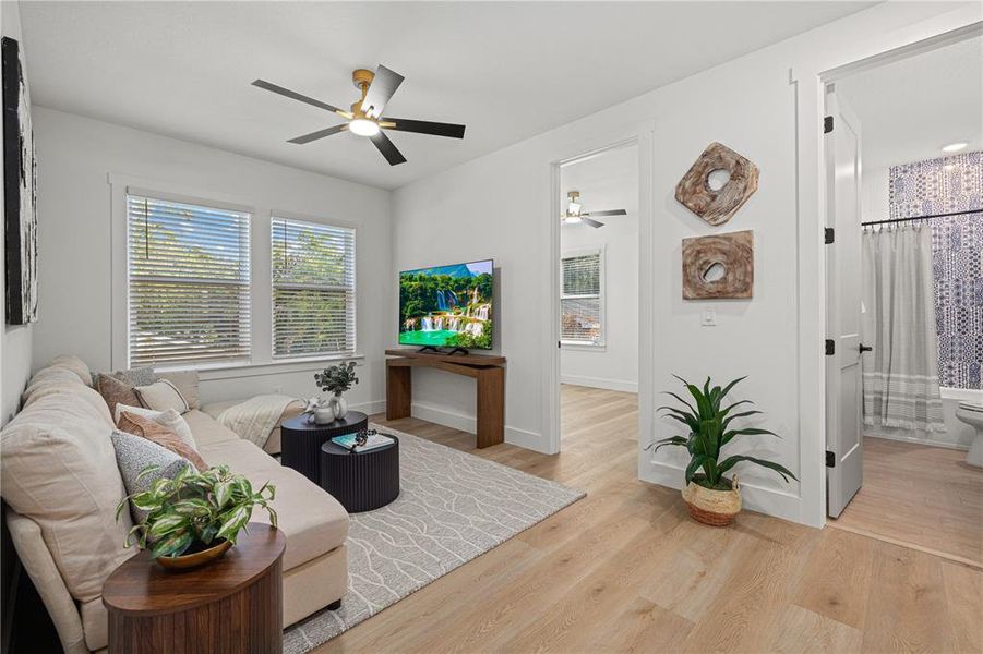 Furnished interior view inside a new home in , Gulfport (Image 6).