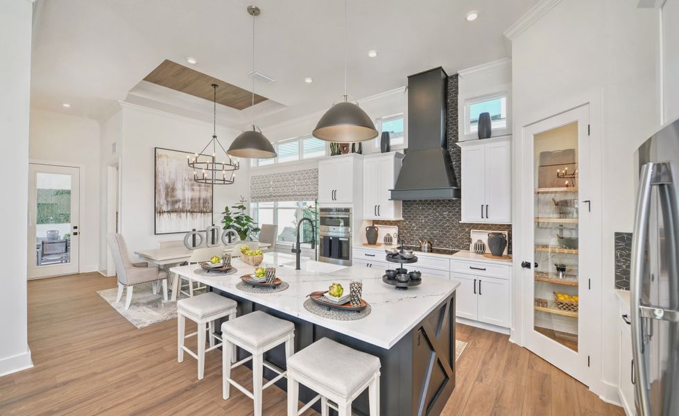 Furnished interior view inside a new home in Laureate Park, Orlando (Image 6). Furnished interior view inside a new home in Laureate Park, Orlando (Image 6).