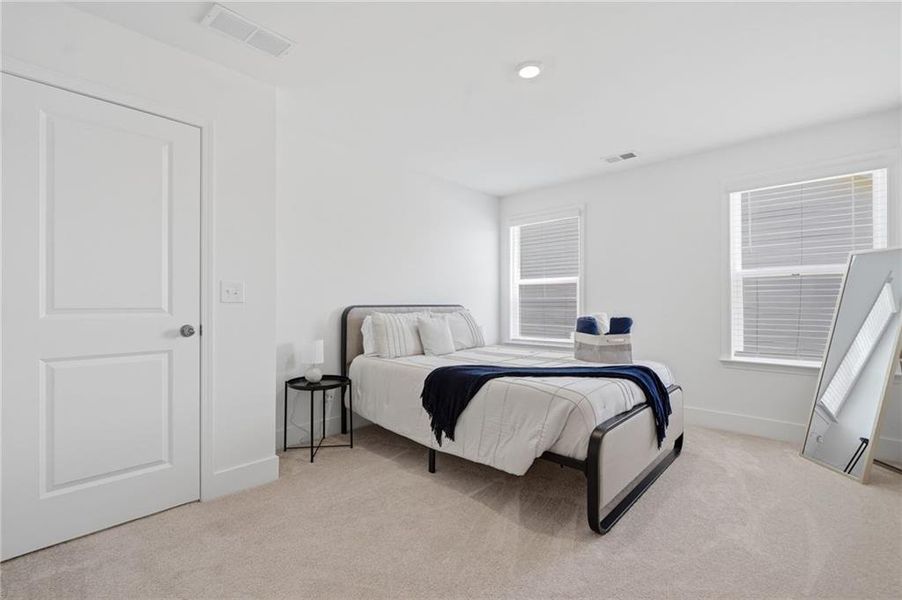 Furnished interior view inside a new home in , Dallas (Image 31).