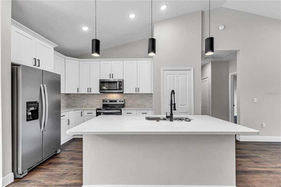 Furnished interior view inside a new home in , Deland (Image 8).