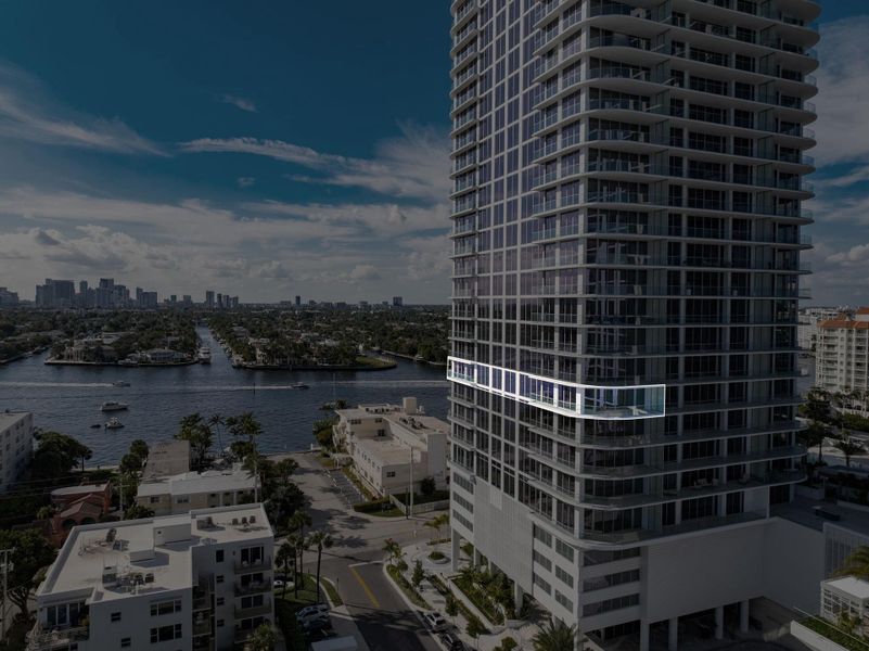Condo located in Fort Lauderdale, FL showcasing its design and architecture (Image 47).