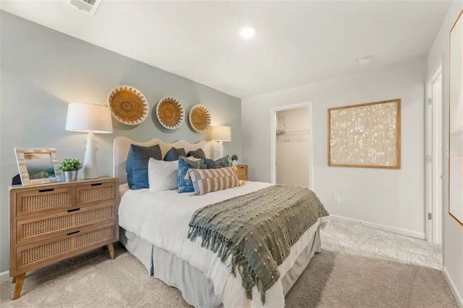 Furnished interior view inside a new home in , Lawrenceville (Image 23). Furnished interior view inside a new home in , Lawrenceville (Image 23).