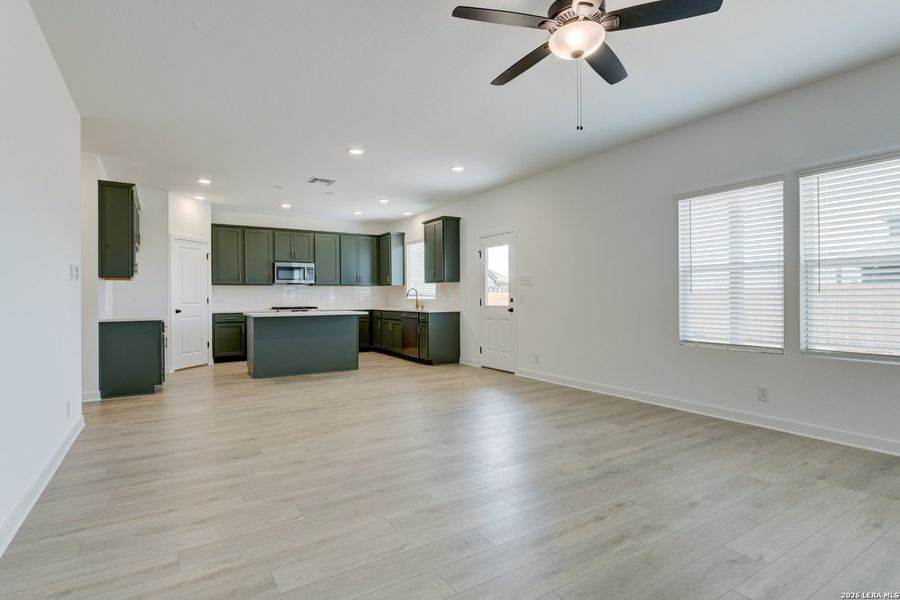 Spacious, unfurnished interior of a new home in The Wilder, Adkins (Image 13). Spacious, unfurnished interior of a new home in The Wilder, Adkins (Image 13).