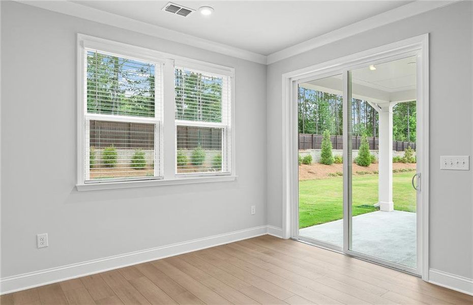 Spacious, unfurnished interior of a new home in Sun City Peachtree, Griffin (Image 7).