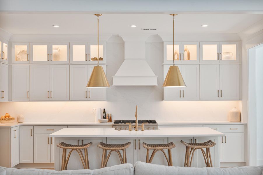 Furnished interior view inside a new home in , Summerville (Image 7).