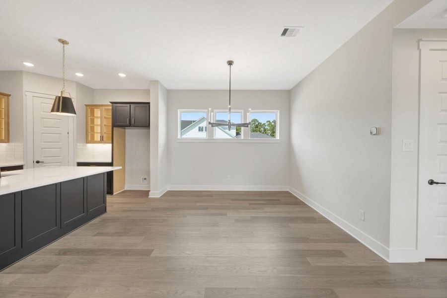 Spacious, unfurnished interior of a new home in Two Step Farm - Landmark Row Collection, Montgomery (Image 19). Spacious, unfurnished interior of a new home in Two Step Farm - Landmark Row Collection, Montgomery (Image 19).