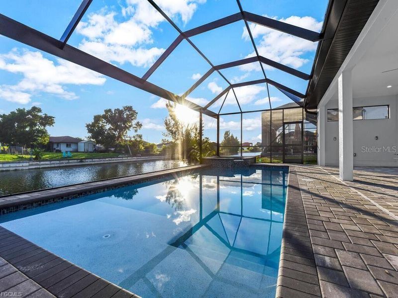 Exterior details and patio area of a home in , Cape Coral (Image 26).