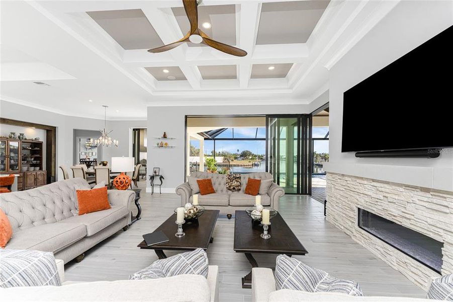 Furnished interior view inside a new home in , Port Charlotte (Image 51).