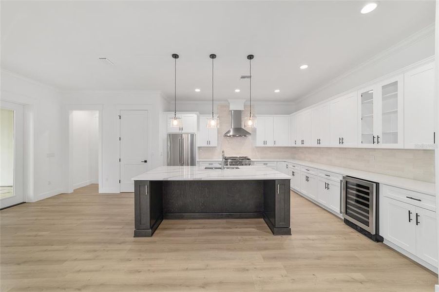 Furnished interior view inside a new home in , Ocala (Image 10).