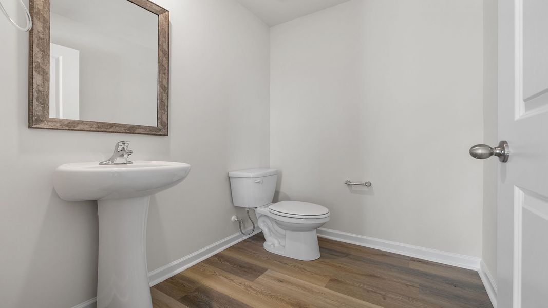 Furnished interior view inside a new home in Cloverdale Hills, Piedmont (Image 9).