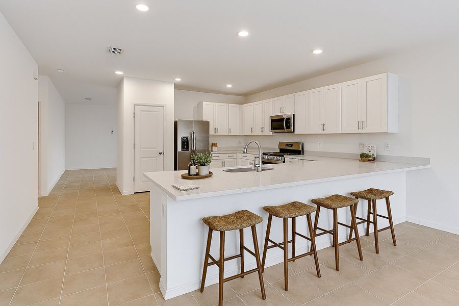 Representative furnished interior of a home built from the Spruce by Taylor Morrison in Marion Creek, Haines City (Image 6).