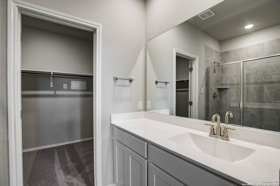 Furnished interior view inside a new home in Applewhite Meadows, San Antonio (Image 10).