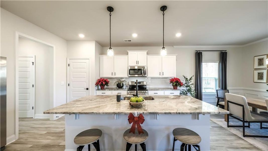 Furnished interior view inside a new home in Canterbury Villas, Carrollton (Image 31).
