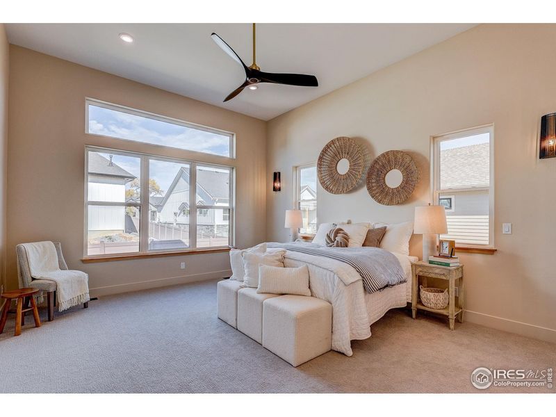 Furnished interior view inside a new home in , Berthoud (Image 32).