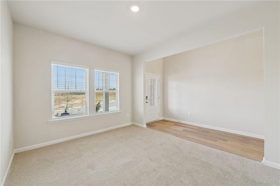 Spacious, unfurnished interior of a new home in Preserve at Mountain Creek, Pendergrass (Image 42).