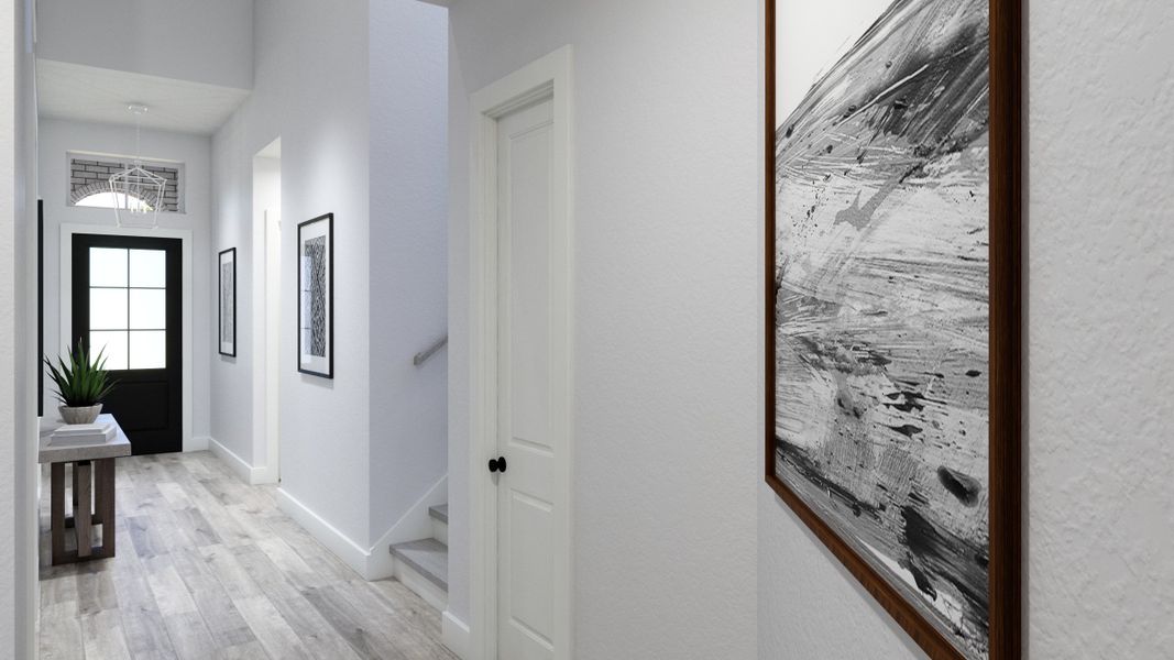 Representative furnished interior of a home built from the Madison II by Southgate Homes in Painted Tree 60' Series, McKinney (Image 5).