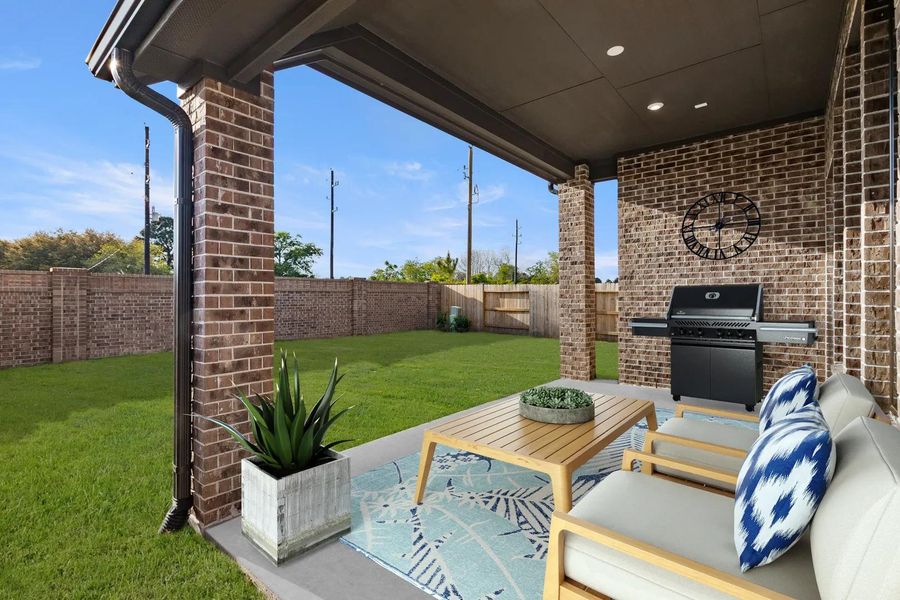 Kirby A Outdoor living area