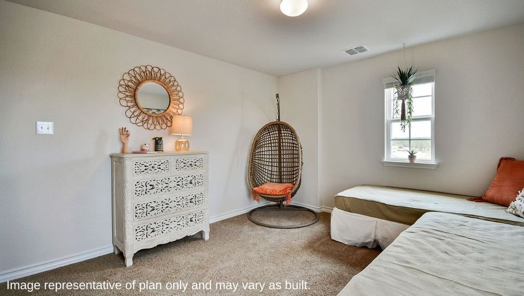 Furnished interior view inside a new home in Avenida, Converse (Image 18).