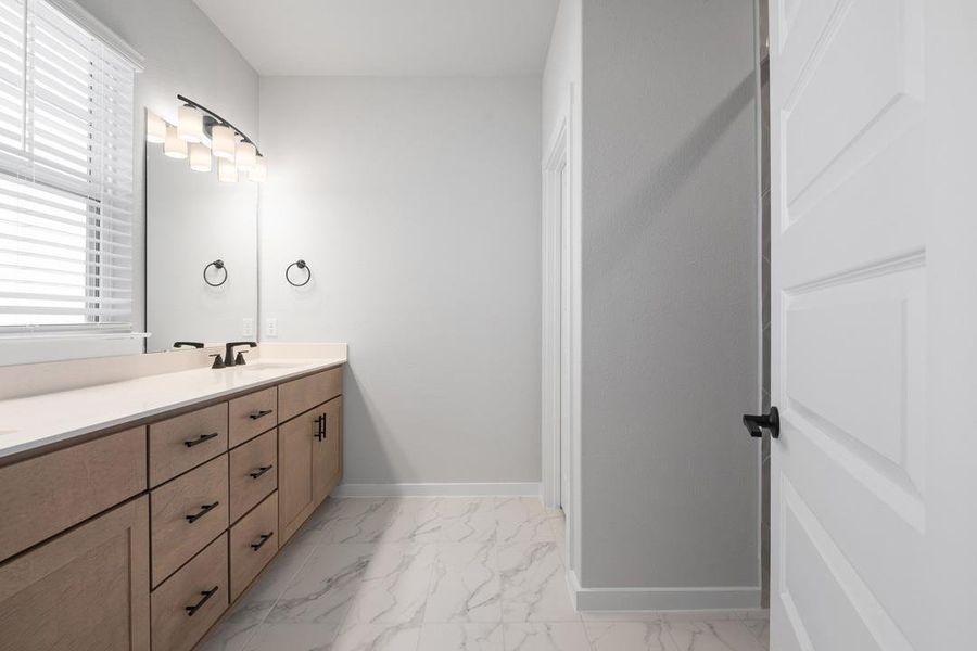 Furnished interior view inside a new home in Union Collection at Park Central, Georgetown (Image 14).