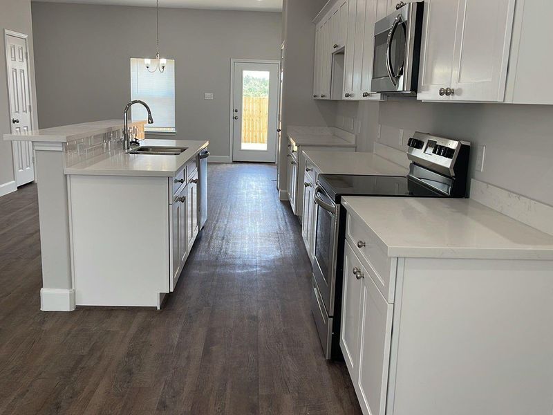 Furnished interior view inside a new home in , Cleveland (Image 6). Furnished interior view inside a new home in , Cleveland (Image 6).