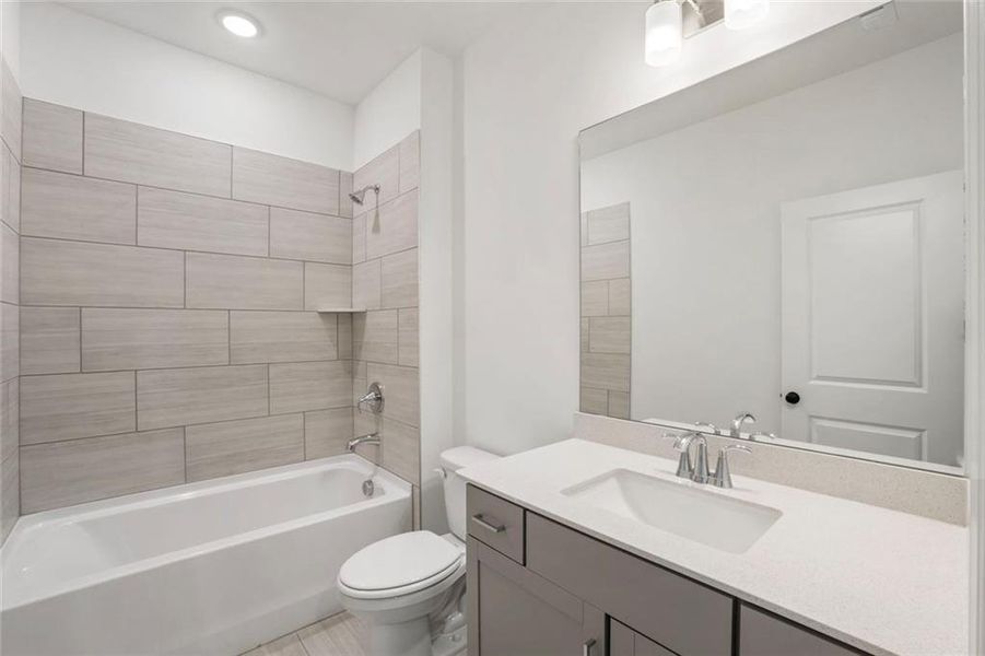 Furnished interior view inside a new home in , Sugar Hill (Image 10).