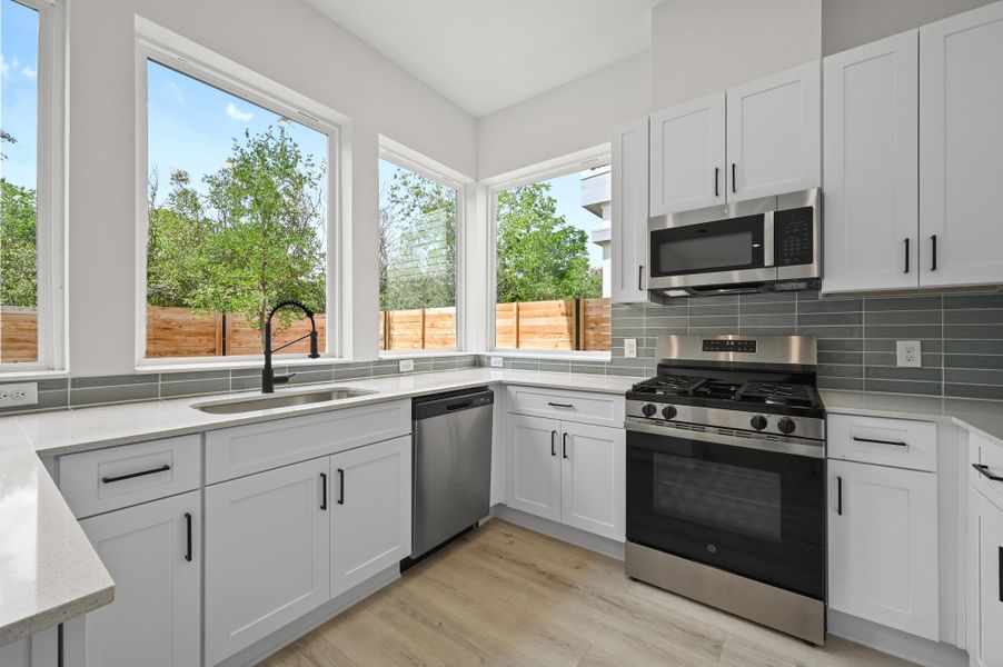 Furnished interior view inside a new home in , Austin (Image 10).