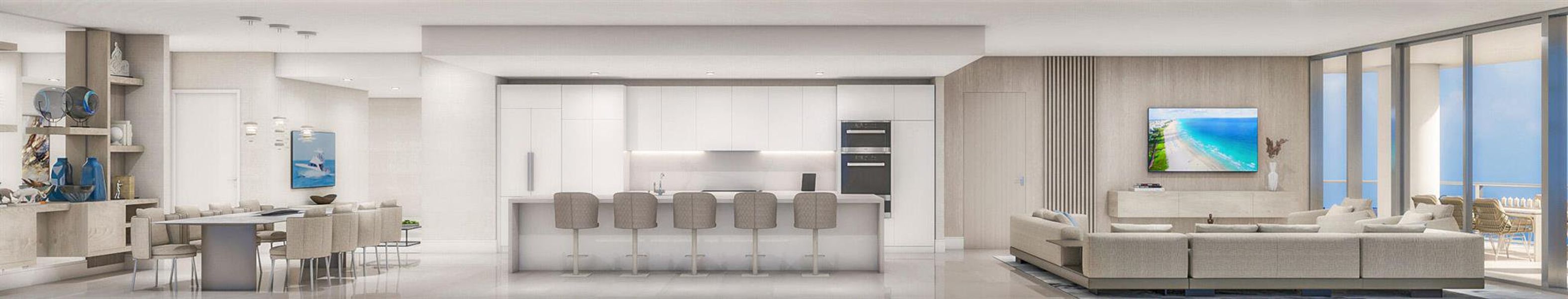 Furnished interior view inside a new home in , Lake Park (Image 12).