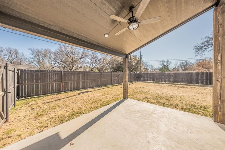 Exterior details and patio area of a home in , Bridgeport (Image 20).